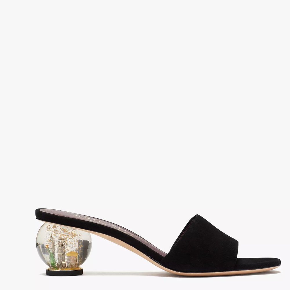 Kate Spade NY Polished Slide Sandals - ICONIC NYC scene